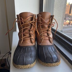 LL Bean Duck Boots, 8” Thinsulate - Mens Size 9